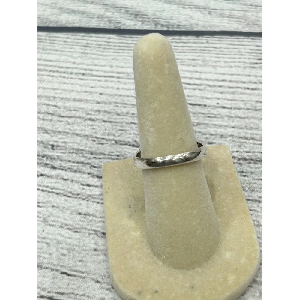 BBJ 925 Sterling Silver Spiny Oyster Turquoise Inlay Artisan Statement Ring 7.75